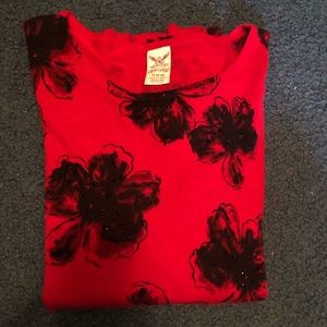 Black/red faded glory sweater